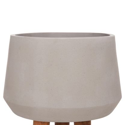 ΓΛΑΣΤΡΑ ΕΣΩΤ. ΧΩΡΟΥ QUAN FIBER CEMENT ΓΚΡΙ-ΒΑΣΗ TEAK Φ38x62