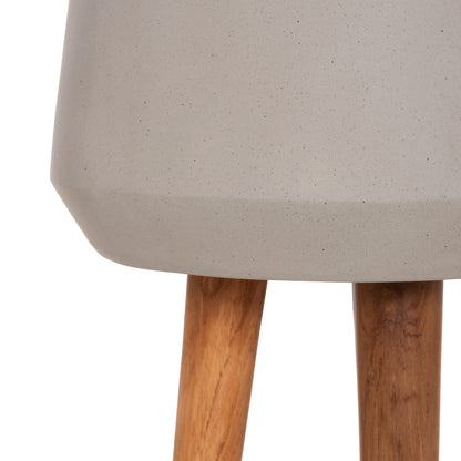 ΓΛΑΣΤΡΑ ΕΣΩΤ. ΧΩΡΟΥ QUAN FIBER CEMENT ΓΚΡΙ-ΒΑΣΗ TEAK Φ38x62