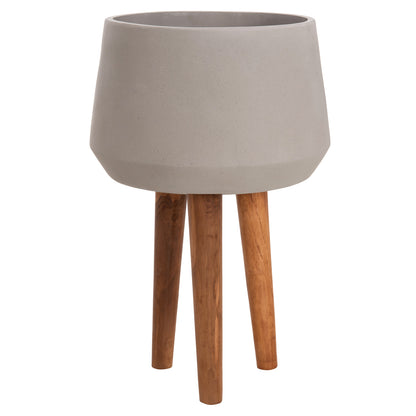 ΓΛΑΣΤΡΑ ΕΣΩΤ. ΧΩΡΟΥ QUAN FIBER CEMENT ΓΚΡΙ-ΒΑΣΗ TEAK Φ38x62