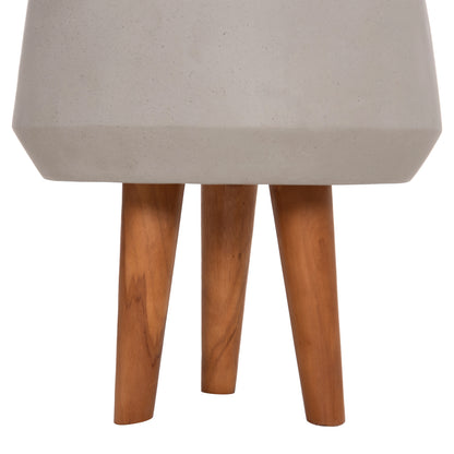 ΓΛΑΣΤΡΑ ΕΣΩΤ. ΧΩΡΟΥ QUAN FIBER CEMENT ΓΚΡΙ-ΒΑΣΗ TEAK Φ35x50