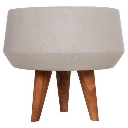 ΓΛΑΣΤΡΑ ΕΣΩΤ. ΧΩΡΟΥ QUAN FIBER CEMENT ΓΚΡΙ-ΒΑΣΗ TEAK Φ37x36