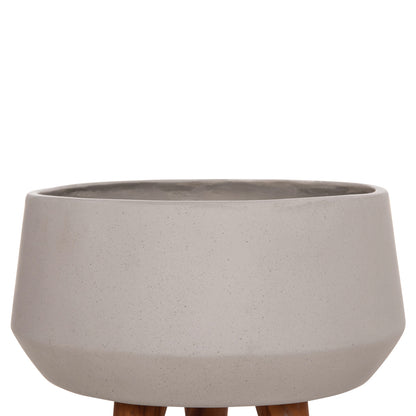 ΓΛΑΣΤΡΑ ΕΣΩΤ. ΧΩΡΟΥ QUAN FIBER CEMENT ΓΚΡΙ-ΒΑΣΗ TEAK Φ37x36