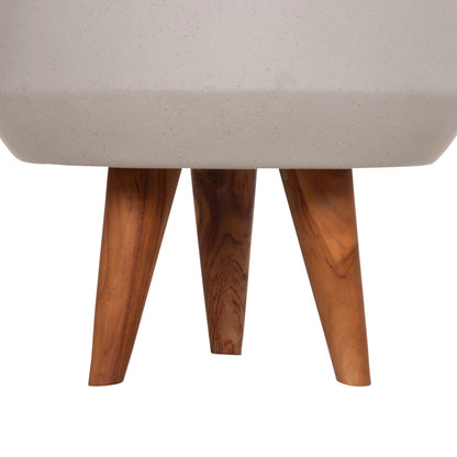 ΓΛΑΣΤΡΑ ΕΣΩΤ. ΧΩΡΟΥ QUAN FIBER CEMENT ΓΚΡΙ-ΒΑΣΗ TEAK Φ37x36