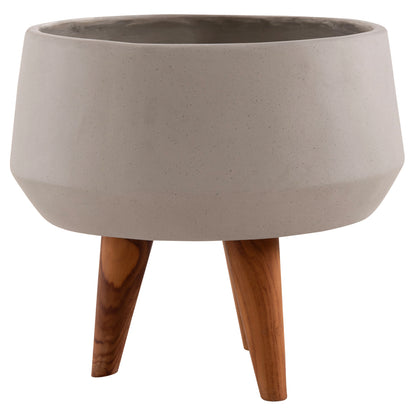 ΓΛΑΣΤΡΑ ΕΣΩΤ. ΧΩΡΟΥ QUAN FIBER CEMENT ΓΚΡΙ-ΒΑΣΗ TEAK Φ37x36