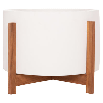 ΓΛΑΣΤΡΑ ΕΣΩΤ. ΧΩΡΟΥ HOFF FIBER CEMENT ΛΕΥΚΟ-TEAK ΒΑΣΗ Φ50x35