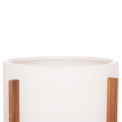 ΓΛΑΣΤΡΑ ΕΣΩΤ. ΧΩΡΟΥ HOFF FIBER CEMENT ΛΕΥΚΟ-TEAK ΒΑΣΗ Φ50x35