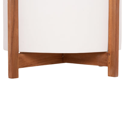 ΓΛΑΣΤΡΑ ΕΣΩΤ. ΧΩΡΟΥ HOFF FIBER CEMENT ΛΕΥΚΟ-TEAK ΒΑΣΗ Φ50x35