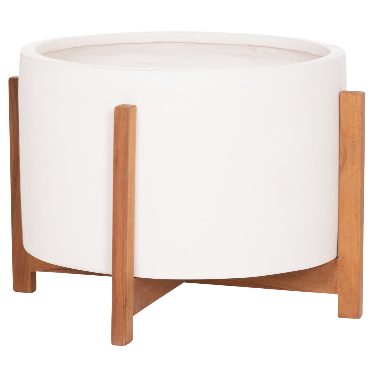 ΓΛΑΣΤΡΑ ΕΣΩΤ. ΧΩΡΟΥ HOFF FIBER CEMENT ΛΕΥΚΟ-TEAK ΒΑΣΗ Φ50x35