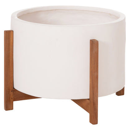 ΓΛΑΣΤΡΑ ΕΣΩΤ. ΧΩΡΟΥ HOFF FIBER CEMENT ΛΕΥΚΟ-TEAK ΒΑΣΗ Φ50x35