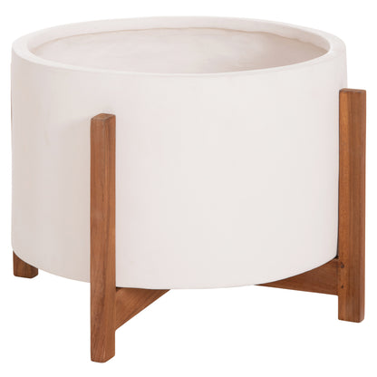 ΓΛΑΣΤΡΑ ΕΣΩΤ. ΧΩΡΟΥ HOFF FIBER CEMENT ΛΕΥΚΟ-TEAK ΒΑΣΗ Φ50x35