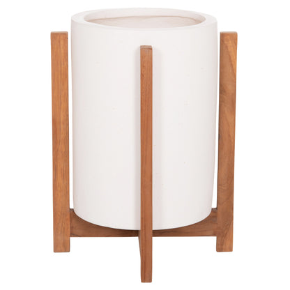 ΓΛΑΣΤΡΑ ΕΣΩΤ. ΧΩΡΟΥ HOFF FIBER CEMENT ΛΕΥΚΟ-TEAK ΒΑΣΗ Φ33x42