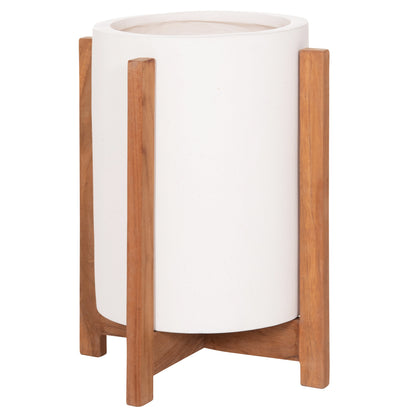 ΓΛΑΣΤΡΑ ΕΣΩΤ. ΧΩΡΟΥ HOFF FIBER CEMENT ΛΕΥΚΟ-TEAK ΒΑΣΗ Φ33x42