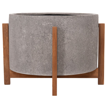ΓΛΑΣΤΡΑ ΕΣΩΤ. ΧΩΡΟΥ HOFF FIBER CEMENT ΓΚΡΙ-TEAK ΒΑΣΗ Φ50x35