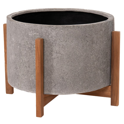 ΓΛΑΣΤΡΑ ΕΣΩΤ. ΧΩΡΟΥ HOFF FIBER CEMENT ΓΚΡΙ-TEAK ΒΑΣΗ Φ50x35