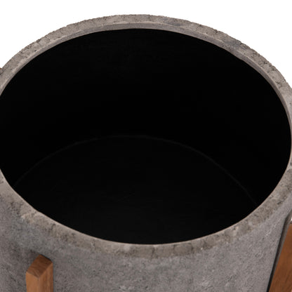 ΓΛΑΣΤΡΑ ΕΣΩΤ. ΧΩΡΟΥ HOFF FIBER CEMENT ΓΚΡΙ-TEAK ΒΑΣΗ Φ50x35