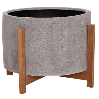 ΓΛΑΣΤΡΑ ΕΣΩΤ. ΧΩΡΟΥ HOFF FIBER CEMENT ΓΚΡΙ-TEAK ΒΑΣΗ Φ50x35