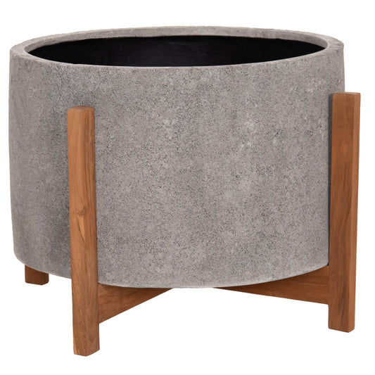 ΓΛΑΣΤΡΑ ΕΣΩΤ. ΧΩΡΟΥ HOFF FIBER CEMENT ΓΚΡΙ TEAK ΒΑΣΗ Φ50x35