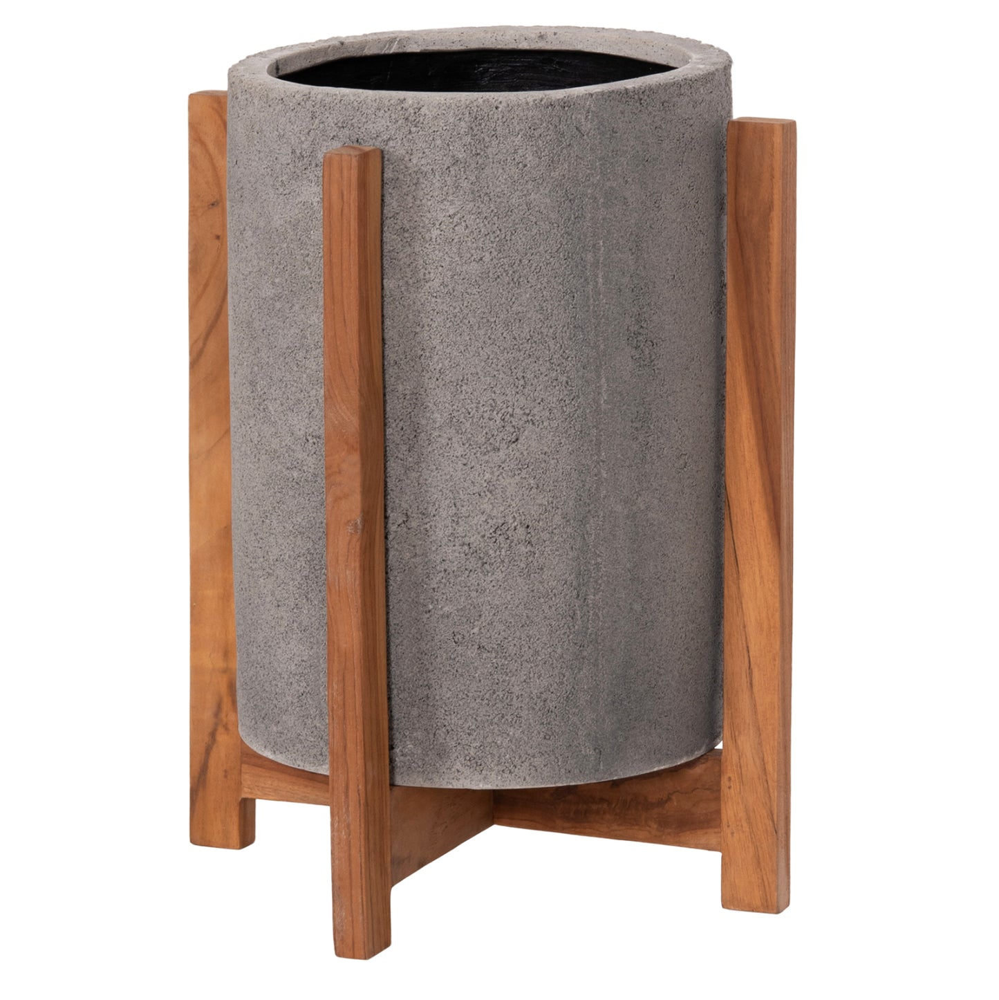 ΓΛΑΣΤΡΑ ΕΣΩΤ. ΧΩΡΟΥ HOFF FIBER CEMENT ΓΚΡΙ-TEAK ΒΑΣΗ Φ33x42