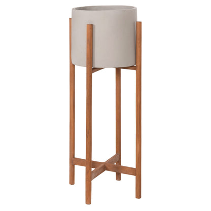 ΓΛΑΣΤΡΑ ΕΣΩΤ. ΧΩΡΟΥ RENTIL FIBER CEMENT ΧΡΩΜΑ ΓΚΡΙ-ΒΑΣΗ TEAK Φ27x66