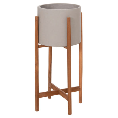 ΓΛΑΣΤΡΑ ΕΣΩΤ. ΧΩΡΟΥ RENTIL FIBER CEMENT ΧΡΩΜΑ ΓΚΡΙ-ΒΑΣΗ TEAK Φ27x56