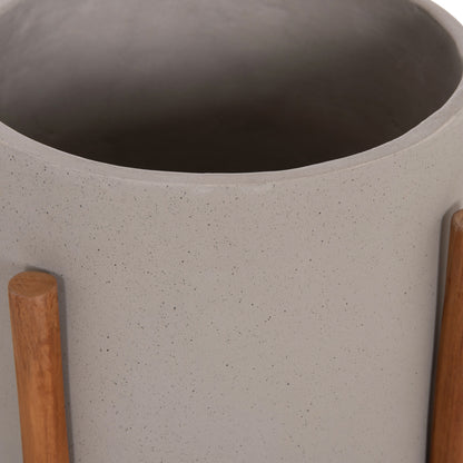 ΓΛΑΣΤΡΑ ΕΣΩΤ. ΧΩΡΟΥ RENTIL FIBER CEMENT ΧΡΩΜΑ ΓΚΡΙ-ΒΑΣΗ TEAK Φ27x56