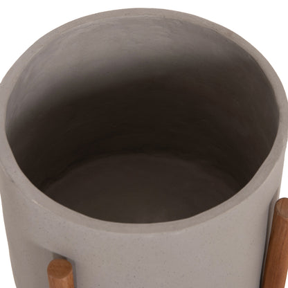 ΓΛΑΣΤΡΑ ΕΣΩΤ. ΧΩΡΟΥ RENTIL FIBER CEMENT ΧΡΩΜΑ ΓΚΡΙ-ΒΑΣΗ TEAK Φ27x56