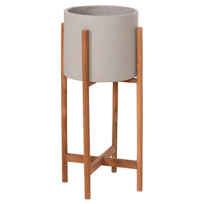 ΓΛΑΣΤΡΑ ΕΣΩΤ. ΧΩΡΟΥ RENTIL FIBER CEMENT ΧΡΩΜΑ ΓΚΡΙ-ΒΑΣΗ TEAK Φ27x56