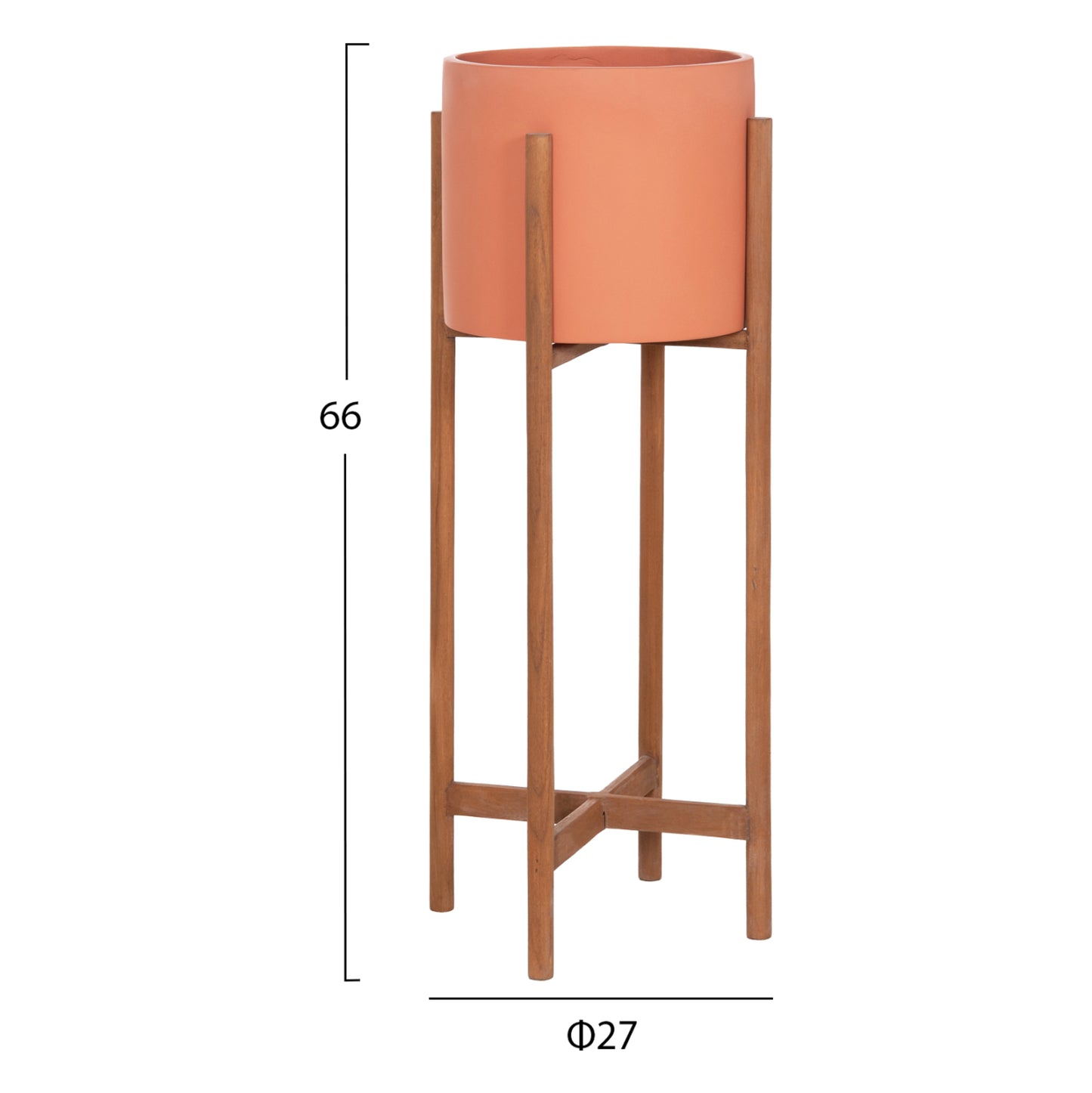 ΓΛΑΣΤΡΑ ΕΣΩΤ. ΧΩΡΟΥ RENTIL FIBER CEMENT ΧΡΩΜΑ ΤΕΡΑΚΟΤΑ-ΒΑΣΗ TEAK Φ27x66