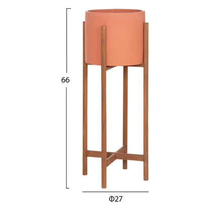 ΓΛΑΣΤΡΑ ΕΣΩΤ. ΧΩΡΟΥ RENTIL FIBER CEMENT ΧΡΩΜΑ ΤΕΡΑΚΟΤΑ-ΒΑΣΗ TEAK Φ27x66