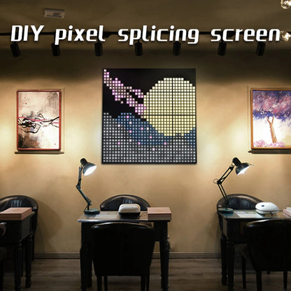 MATRIX GLB-106-0017 Κυλιόμενη Ψηφιακή Επιγραφή P24.6 64x64 Pixel LED 120W AC 220-240V IP20 Πολύχρωμο RGB - Bluetooth Control μέσω iPIXEL APP - Μ80 x Π2.6 x Υ80