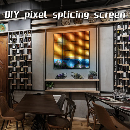 MATRIX GLB-106-0017 Κυλιόμενη Ψηφιακή Επιγραφή P24.6 64x64 Pixel LED 120W AC 220-240V IP20 Πολύχρωμο RGB - Bluetooth Control μέσω iPIXEL APP - Μ80 x Π2.6 x Υ80