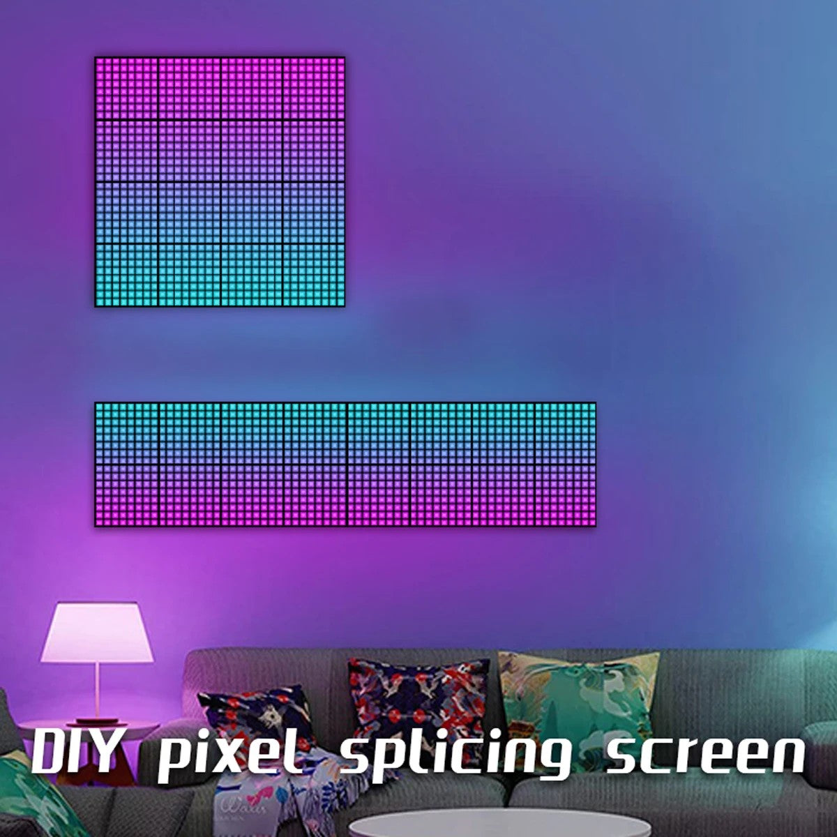 MATRIX GLB-106-0017 Κυλιόμενη Ψηφιακή Επιγραφή P24.6 64x64 Pixel LED 120W AC 220-240V IP20 Πολύχρωμο RGB - Bluetooth Control μέσω iPIXEL APP - Μ80 x Π2.6 x Υ80