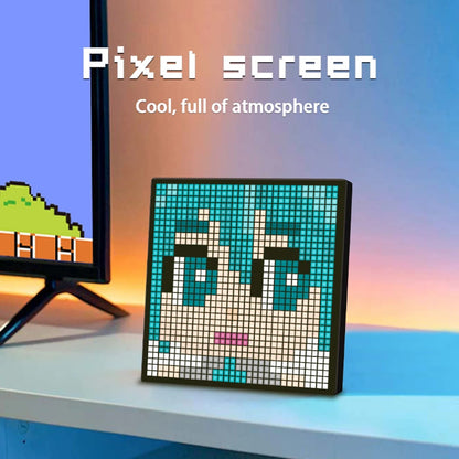 MATRIX GLB-106-0018 Κυλιόμενη Ψηφιακή Επιγραφή P5.7 32x32 Pixel LED 10W AC 220-240V IP20 Πολύχρωμο RGB - Bluetooth Control μέσω iPIXEL APP - Μ20 x Π2.6 x Υ20