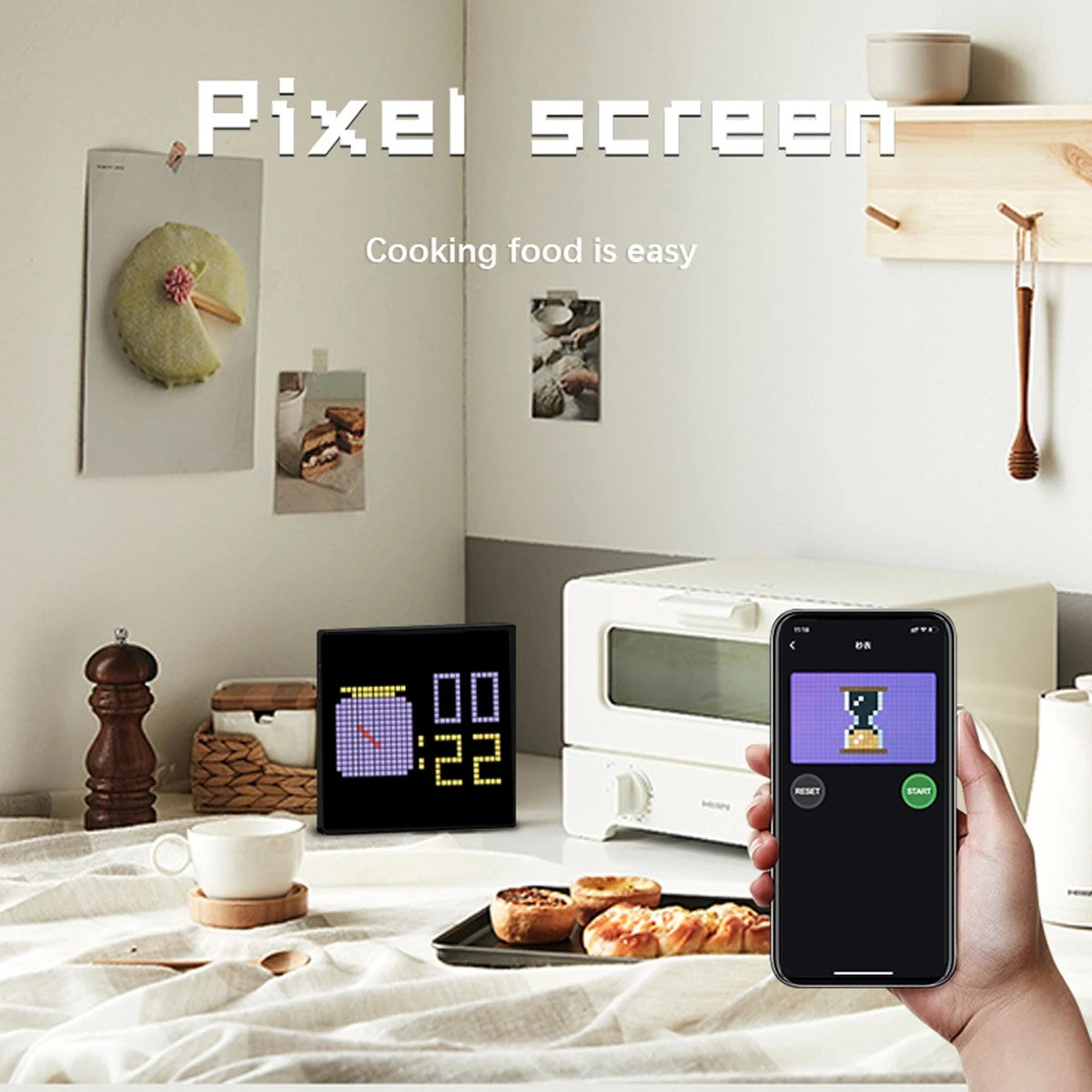 MATRIX GLB-106-0018 Κυλιόμενη Ψηφιακή Επιγραφή P5.7 32x32 Pixel LED 10W AC 220-240V IP20 Πολύχρωμο RGB - Bluetooth Control μέσω iPIXEL APP - Μ20 x Π2.6 x Υ20