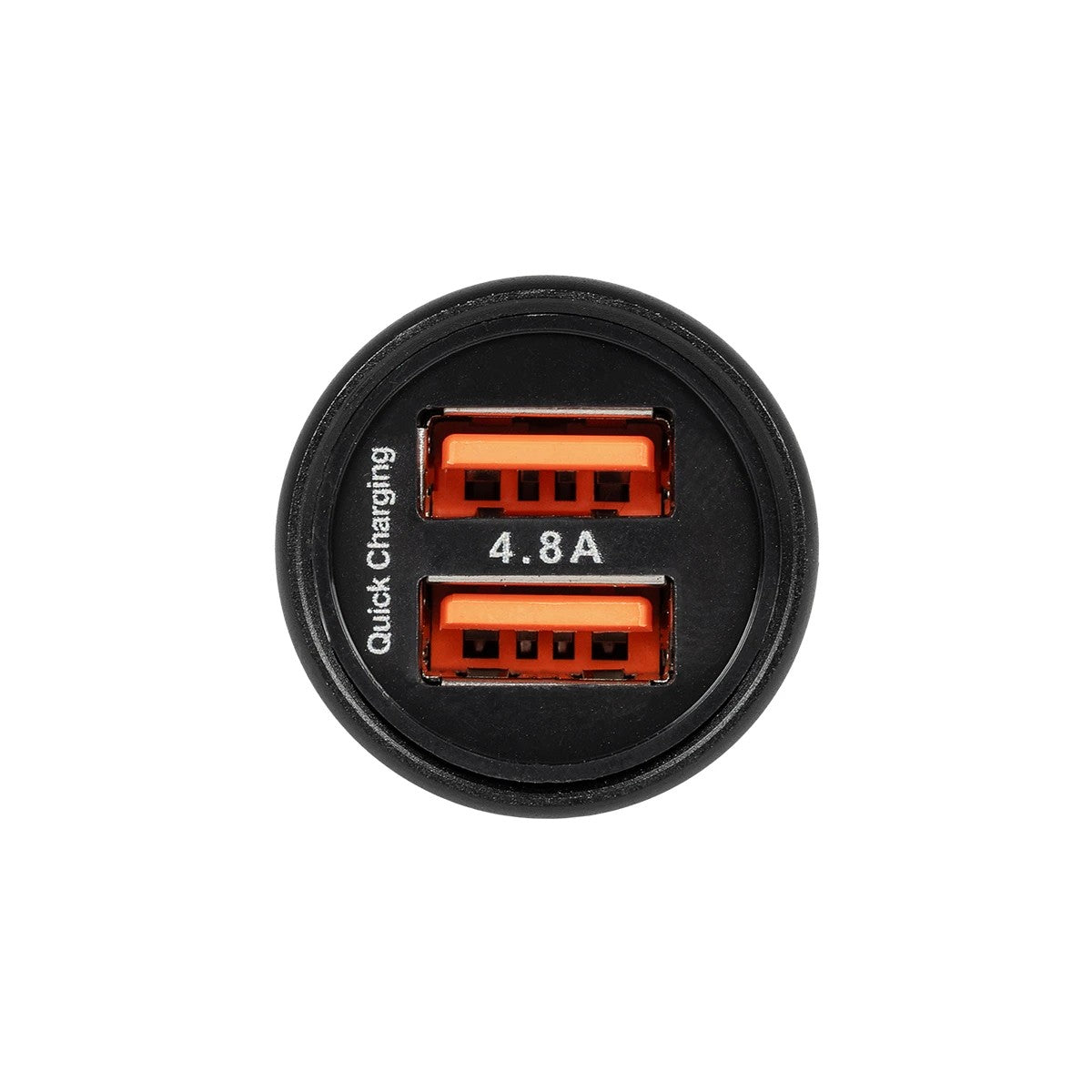 MATRIX GLB-106-0025 Τροφοδοτικό/Φορτιστής Αυτοκινήτου με 1 x USB 2.4A & 1 x USB-C 2.4A για Εύκαμπτη Κυλιόμενη Ψηφιακή Επιγραφή 12W AC 220-240V σε DC 5V IP20 - Μ6.6 x Π2.8 x Υ2.8