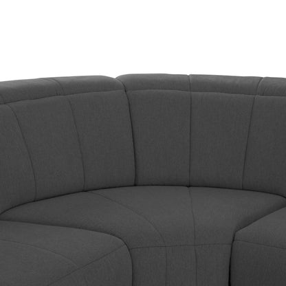 ΓΩΝΙΑΚΟΣ ΚΑΝΑΠΕΣ ΜΕ RECLINE ORACLE ΓΚΡΙ ΥΦΑΣΜΑ 260x260x94