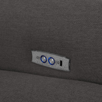 ΓΩΝΙΑΚΟΣ ΚΑΝΑΠΕΣ ΜΕ RECLINE ORACLE ΓΚΡΙ ΥΦΑΣΜΑ 260x260x94