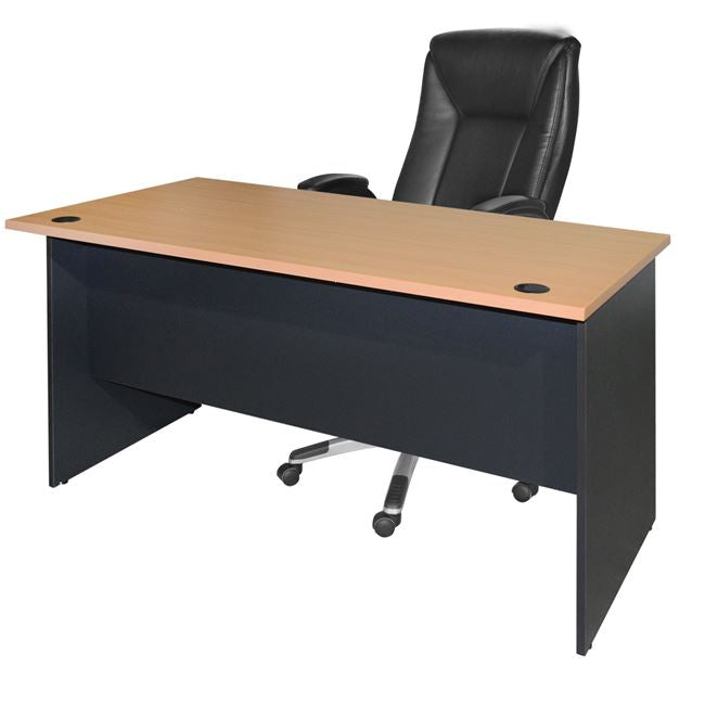 SIENNA PROFESSIONAL DESK GREY BEECH 120x70x75