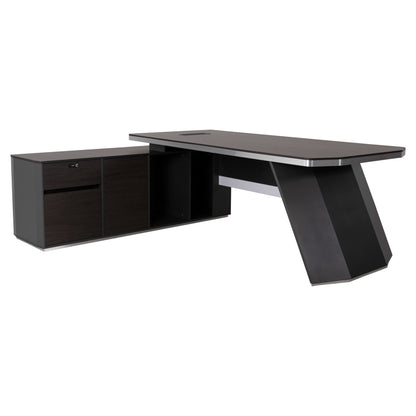 ΓΡΑΦΕΙΟ ΕΠΑΓΓΕΛΜΑΤΙΚΟ ΑΡΙΣΤΕΡΗ ΓΩΝΙΑ ROSEWOOD 220x180x76