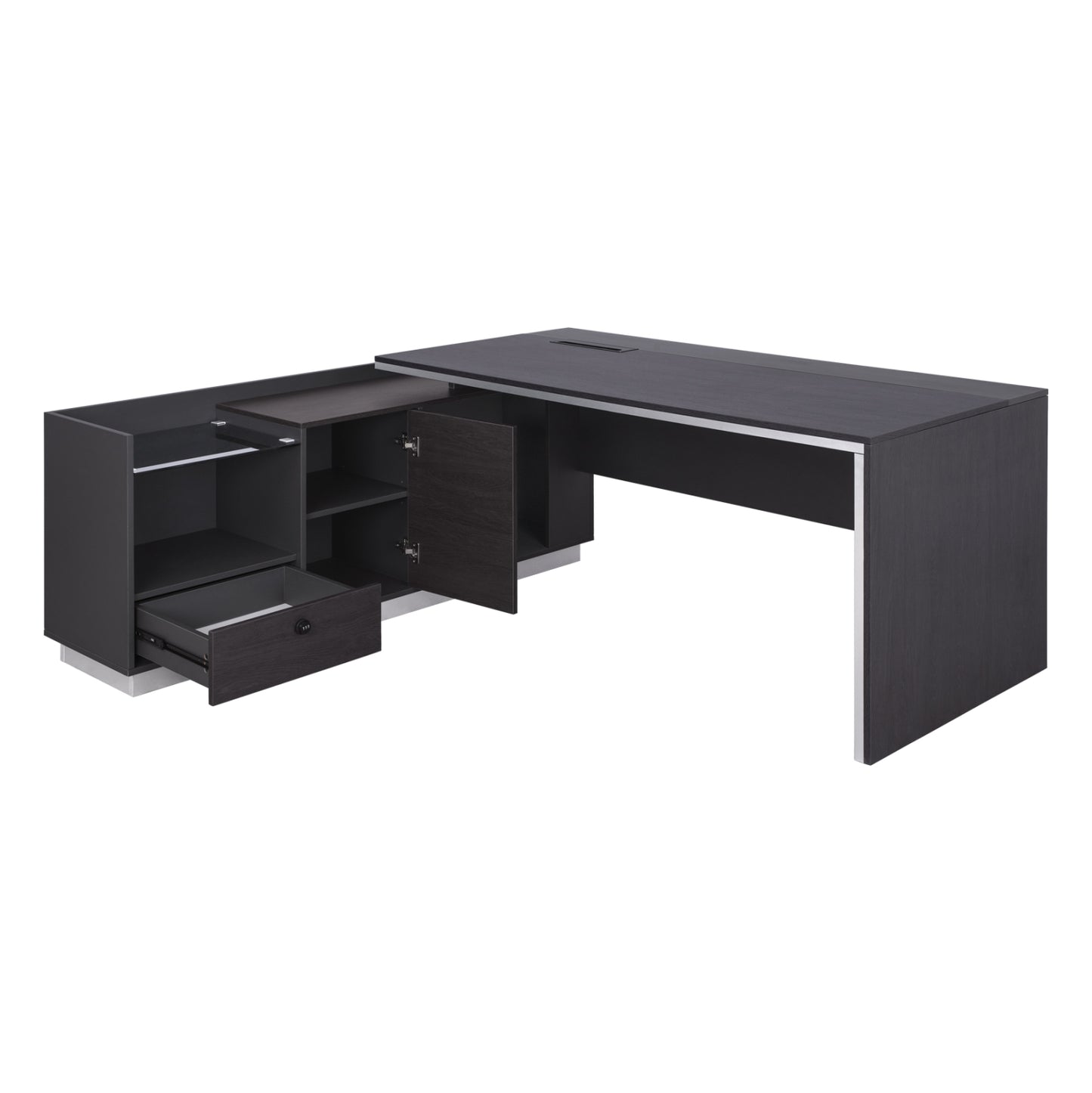 ΓΡΑΦΕΙΟ ΕΠΑΓΓΕΛΜΑΤΙΚΟ ΑΡΙΣΤΕΡΗ ΓΩΝΙΑ ROSEWOOD 200x160x76