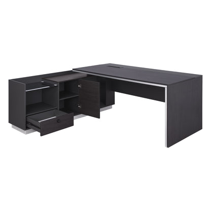 ΓΡΑΦΕΙΟ ΕΠΑΓΓΕΛΜΑΤΙΚΟ ΑΡΙΣΤΕΡΗ ΓΩΝΙΑ ROSEWOOD 200x160x76
