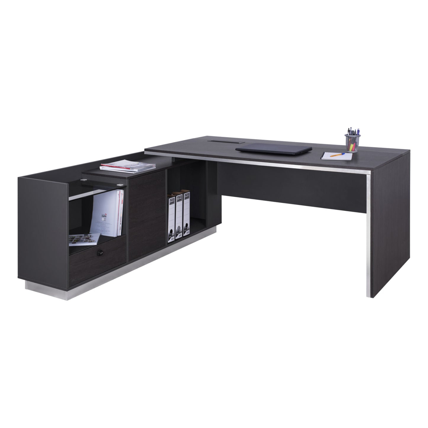 ΓΡΑΦΕΙΟ ΕΠΑΓΓΕΛΜΑΤΙΚΟ ΑΡΙΣΤΕΡΗ ΓΩΝΙΑ ROSEWOOD 200x160x76