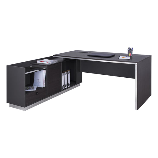 ΓΡΑΦΕΙΟ ΕΠΑΓΓΕΛΜΑΤΙΚΟ ΑΡΙΣΤΕΡΗ ΓΩΝΙΑ ROSEWOOD 200x160x76