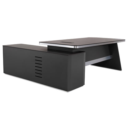 ΓΡΑΦΕΙΟ ΕΠΑΓΓΕΛΜΑΤΙΚΟ ΔΕΞΙΑ ΓΩΝΙΑ ROSEWOOD 220x180x76