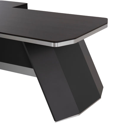 ΓΡΑΦΕΙΟ ΕΠΑΓΓΕΛΜΑΤΙΚΟ ΔΕΞΙΑ ΓΩΝΙΑ ROSEWOOD 220x180x76