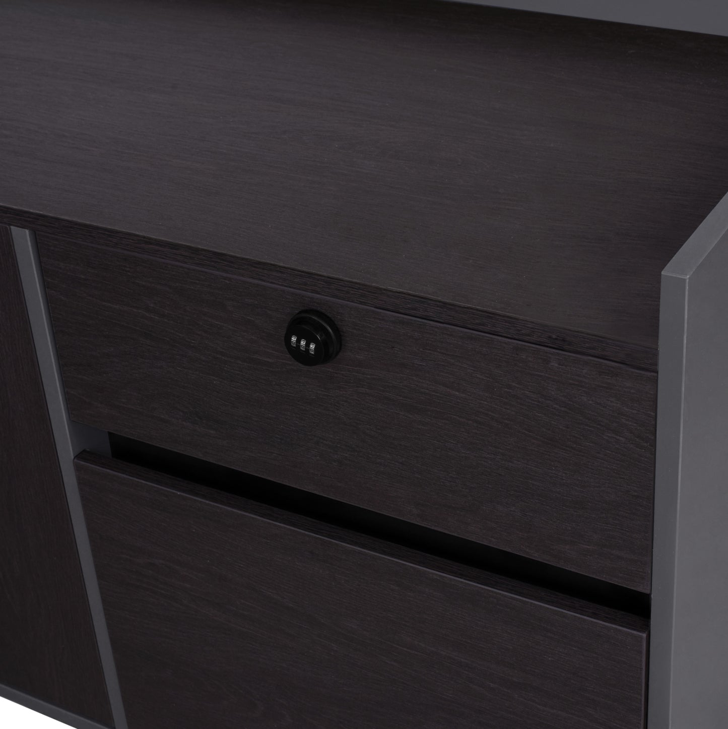 ΓΡΑΦΕΙΟ ΕΠΑΓΓΕΛΜΑΤΙΚΟ ΔΕΞΙΑ ΓΩΝΙΑ ROSEWOOD 220x180x76