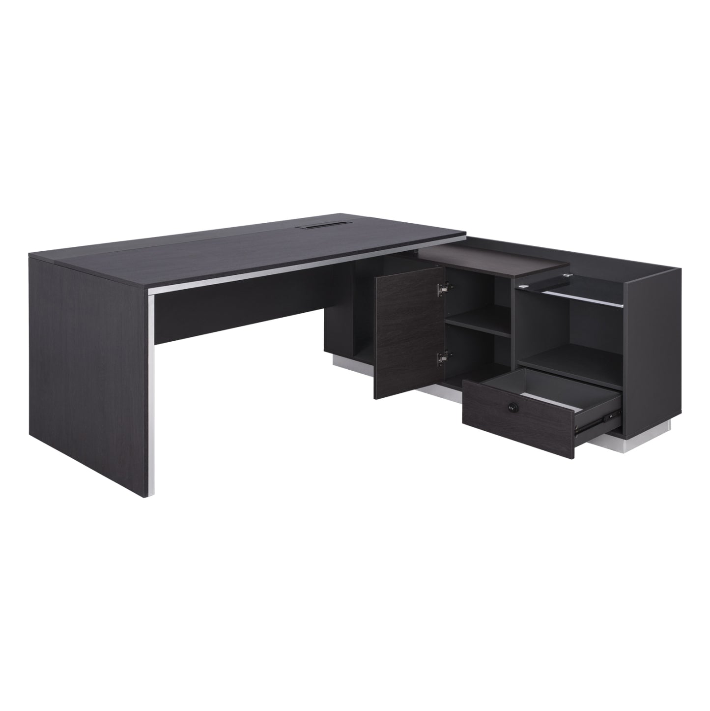 ΓΡΑΦΕΙΟ ΕΠΑΓΓΕΛΜΑΤΙΚΟ ΔΕΞΙΑ ΓΩΝΙΑ ROSEWOOD 200x160x76