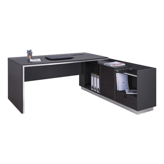 ΓΡΑΦΕΙΟ ΕΠΑΓΓΕΛΜΑΤΙΚΟ ΔΕΞΙΑ ΓΩΝΙΑ ROSEWOOD 200x160x76