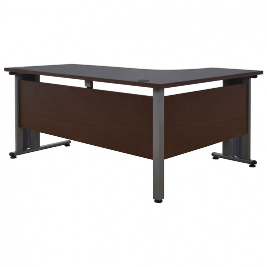 ΓΡΑΦΕΙΟ ΕΠΑΓΓΕΛΜΑΤΙΚΟ VALDEN WENGE ΑΡΙΣΤΕΡΗ ΓΩΝΙΑ 160x120x75