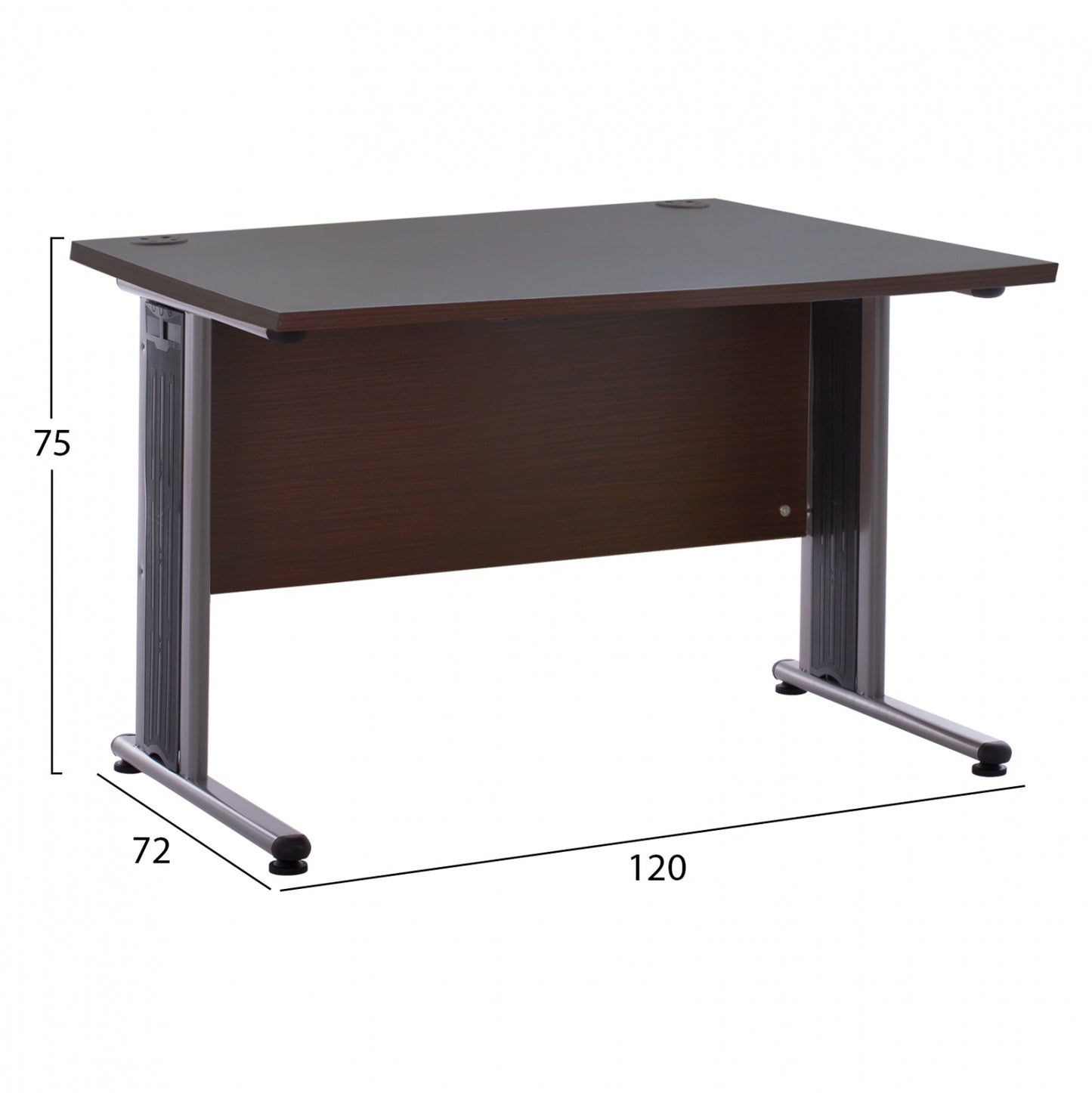 ΓΡΑΦΕΙΟ ΕΠΑΓΓΕΛΜΑΤΙΚΟ VALDEN WENGE 120x72x75